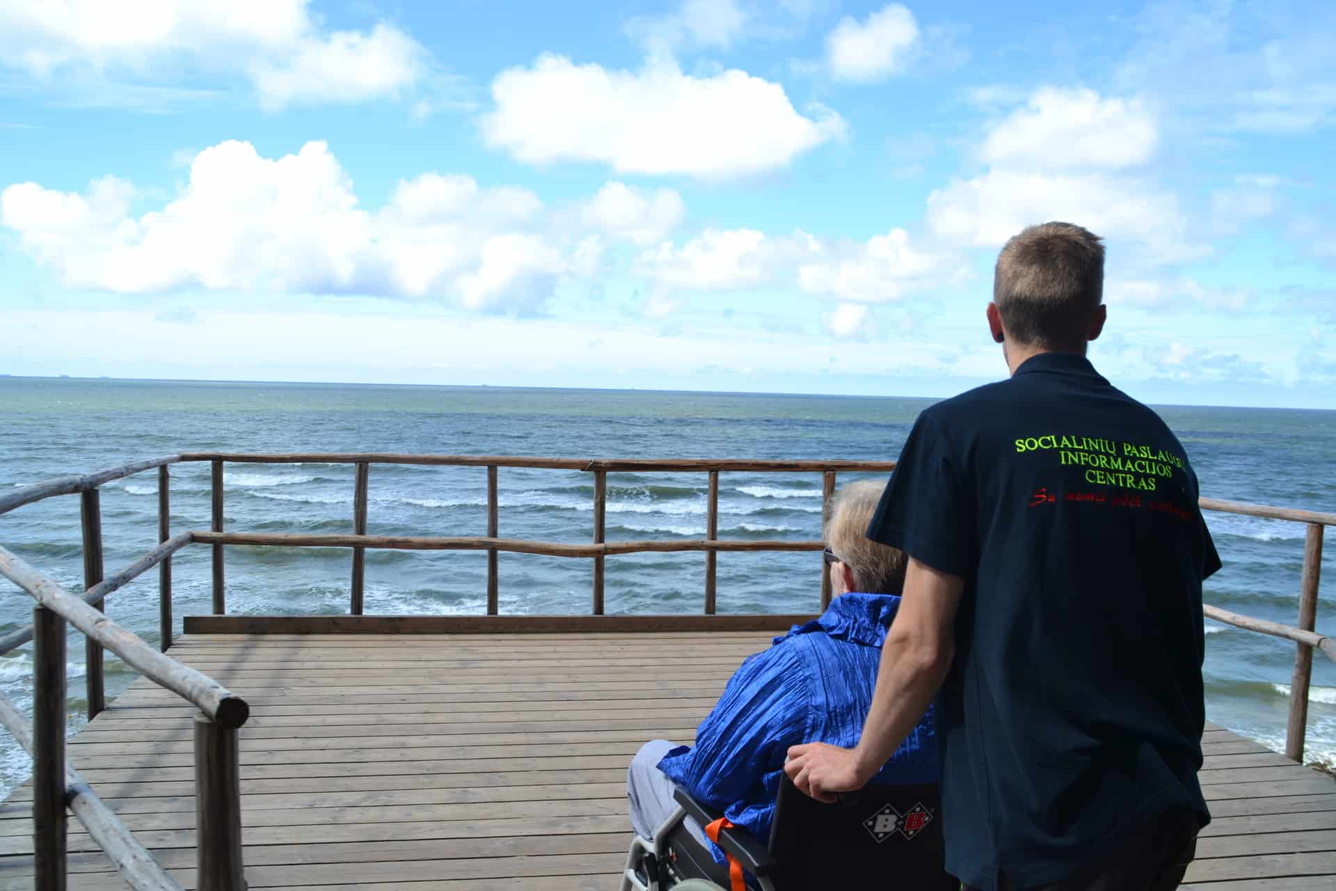 Socialinė iniciatyva neįgaliesiems – nemokamas kelialapis prie jūros