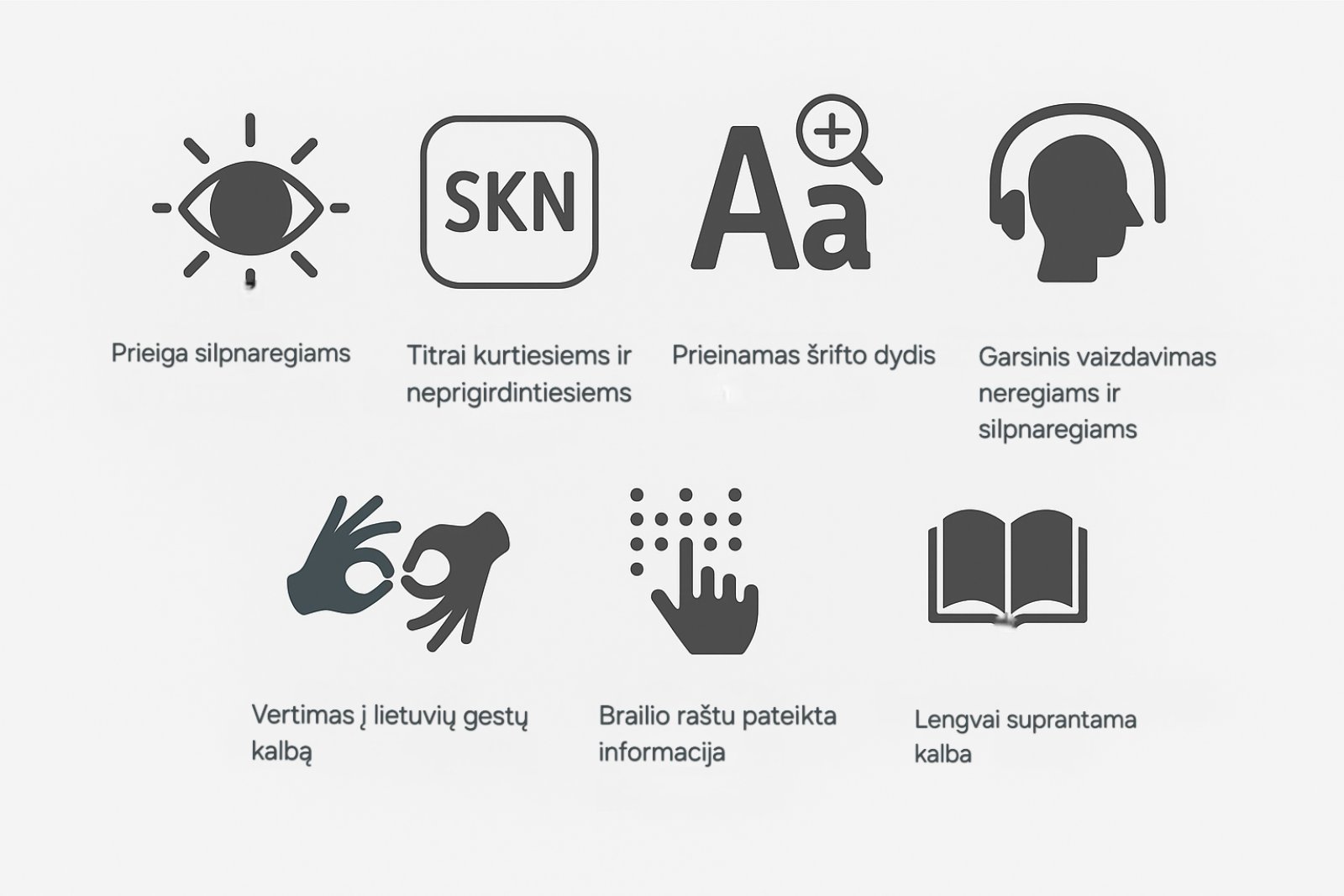 Gaminių ir paslaugų prieinamumo klausimus koordinuos speciali komisija